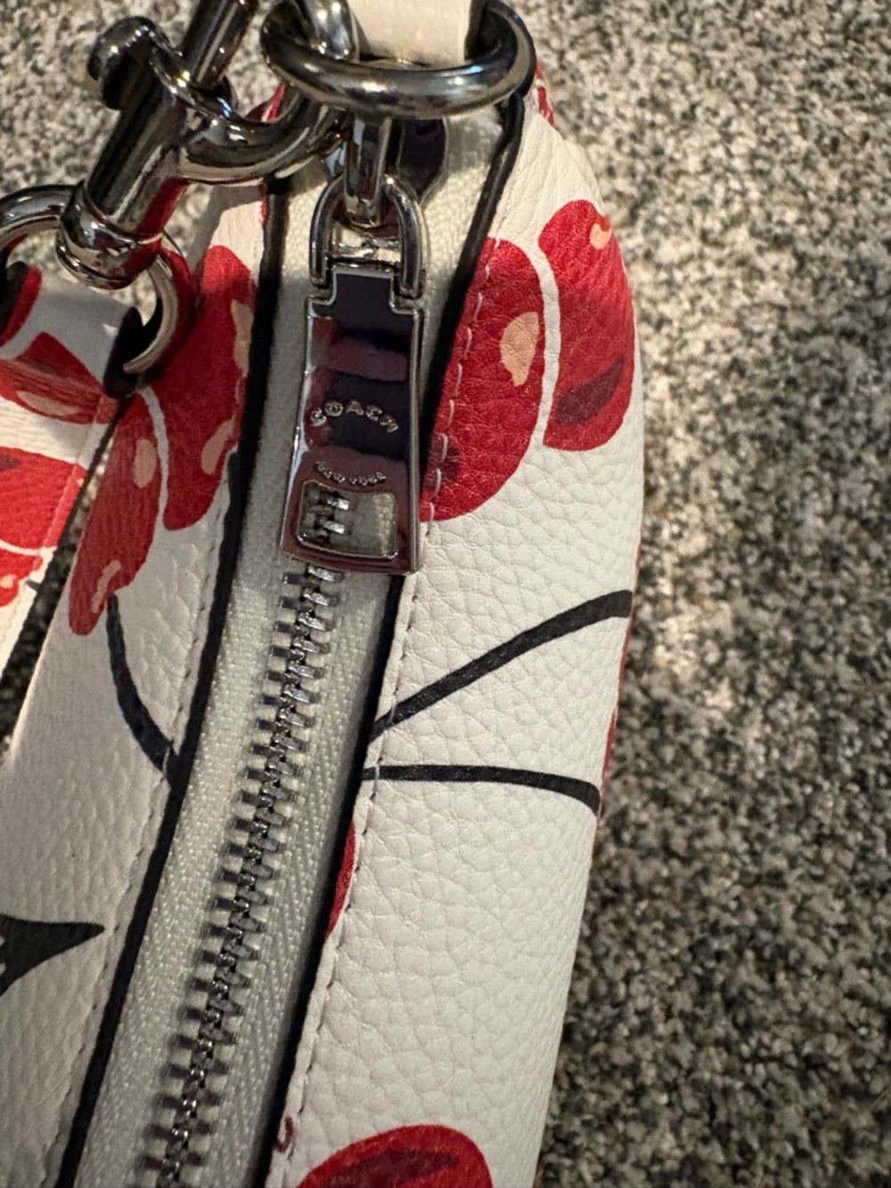 Coach Cherry Print Terri Bag - Picture 3 of 4